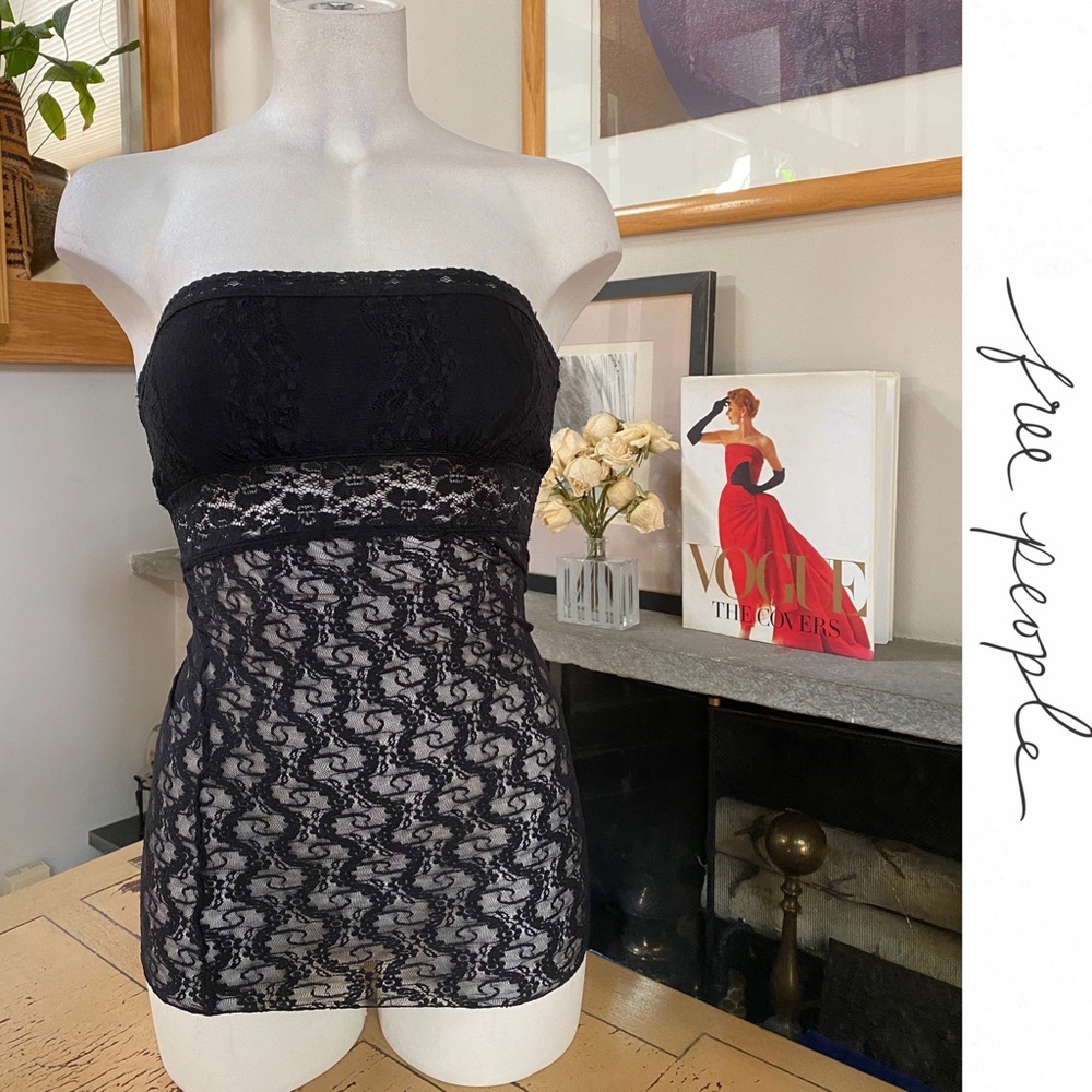 Intimately by Free People Lace Strapless Top